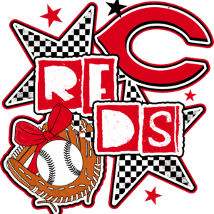 Reds Checkered Stars